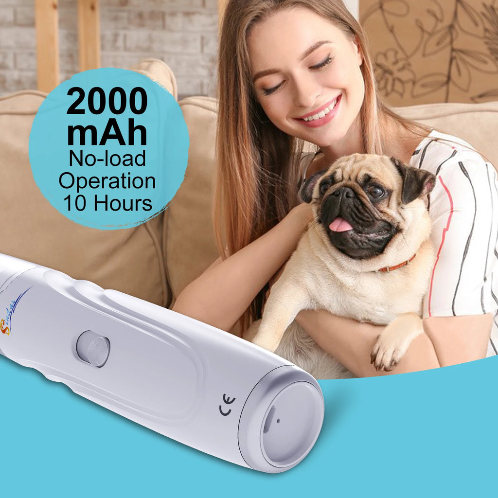 Painless Pet Nail Grinder — USB Rechargeable