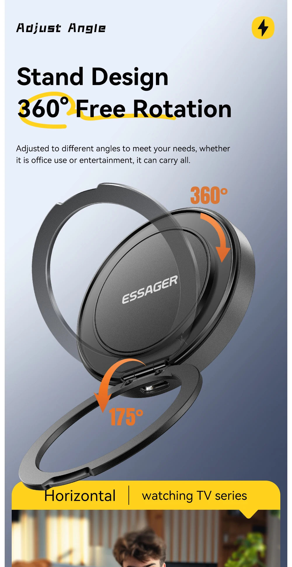 Essager 15W Magnetic Charger Stand