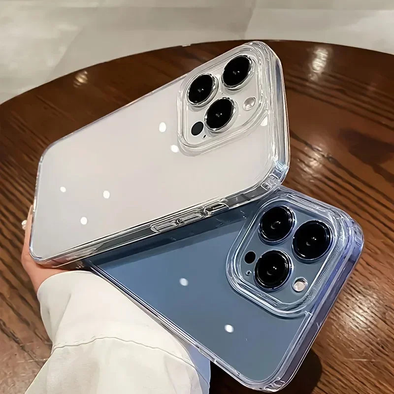 Clear Shockproof iPhone Case