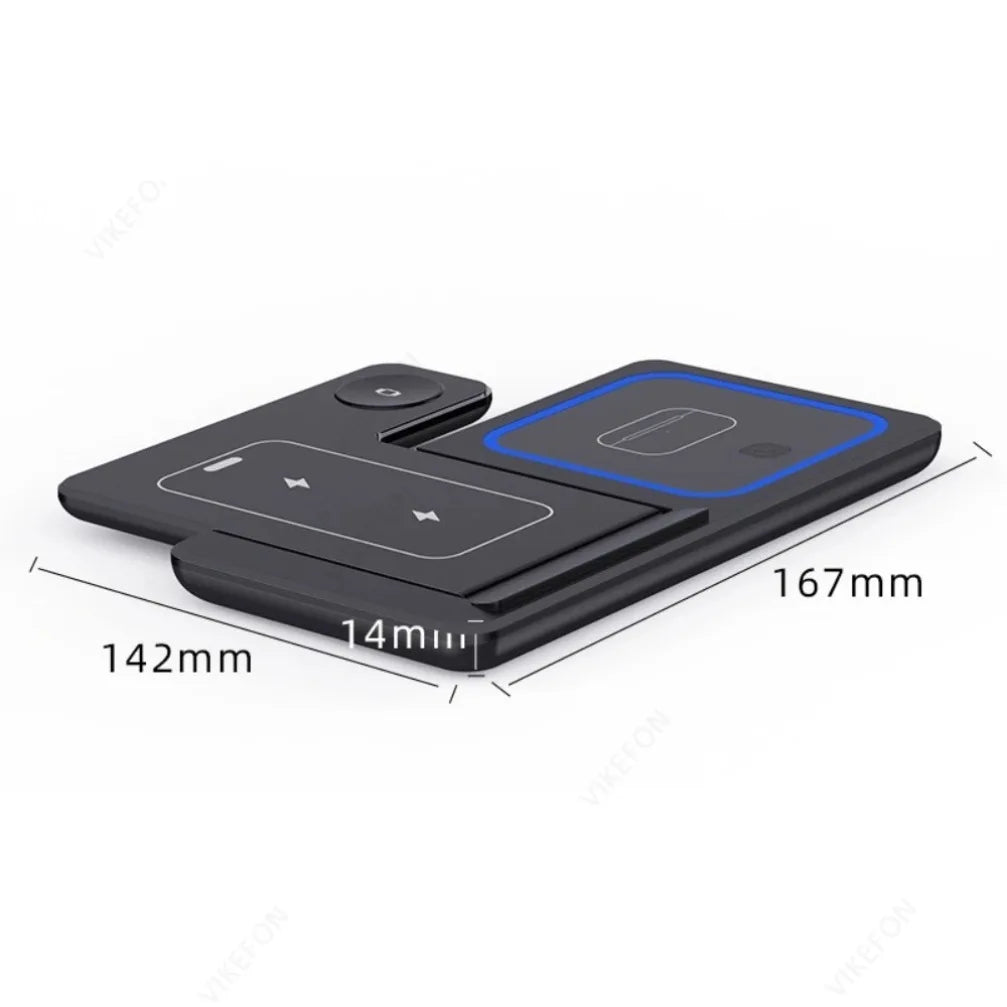 3-in-1 Foldable Wireless Charging Dock