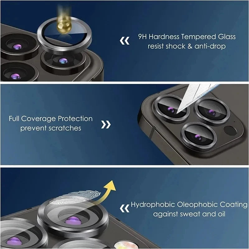 3-Pack iPhone Camera Lens Protector