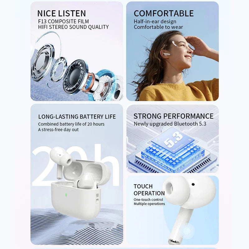 Air Pro Wireless Bluetooth Earbuds
