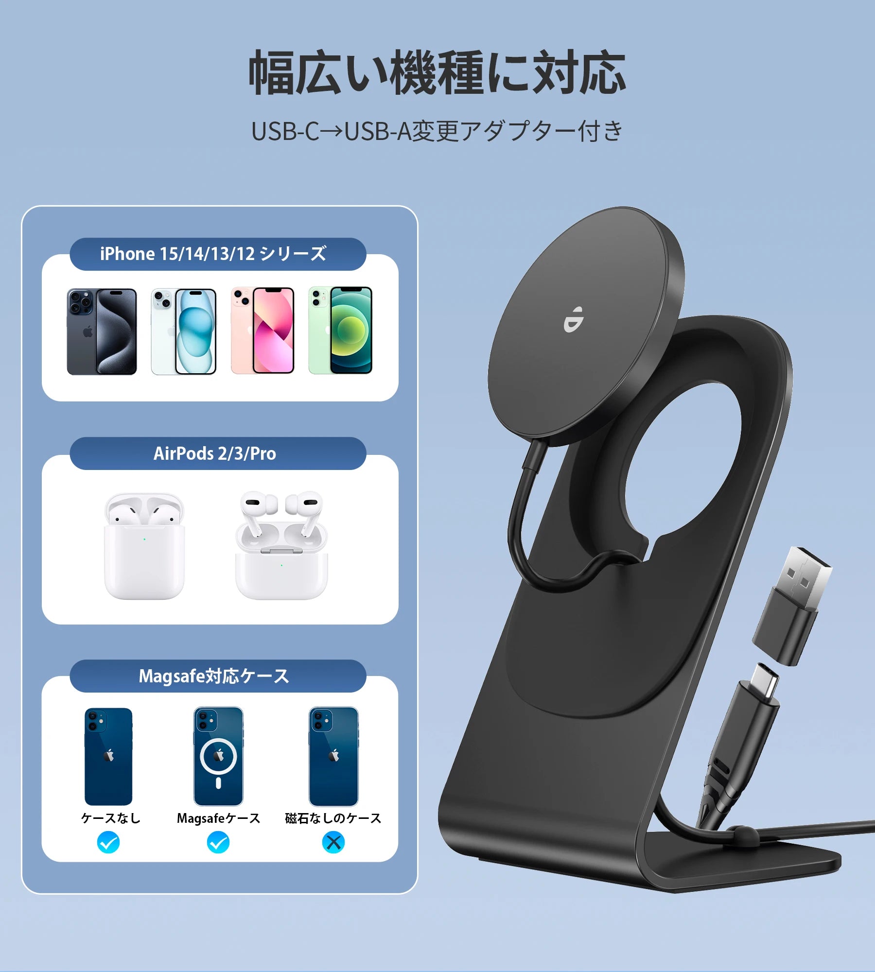MagCharge Pro™ 20W Wireless Charger
