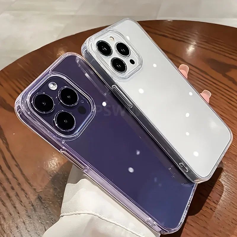 Clear Shockproof iPhone Case