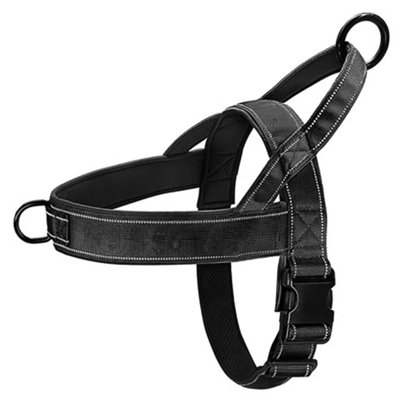 Tactical Anti-Pull Dog Harness — Adjustable No-Pull Training Vest