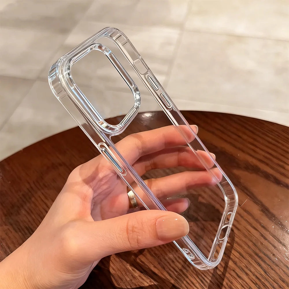 Clear Shockproof iPhone Case