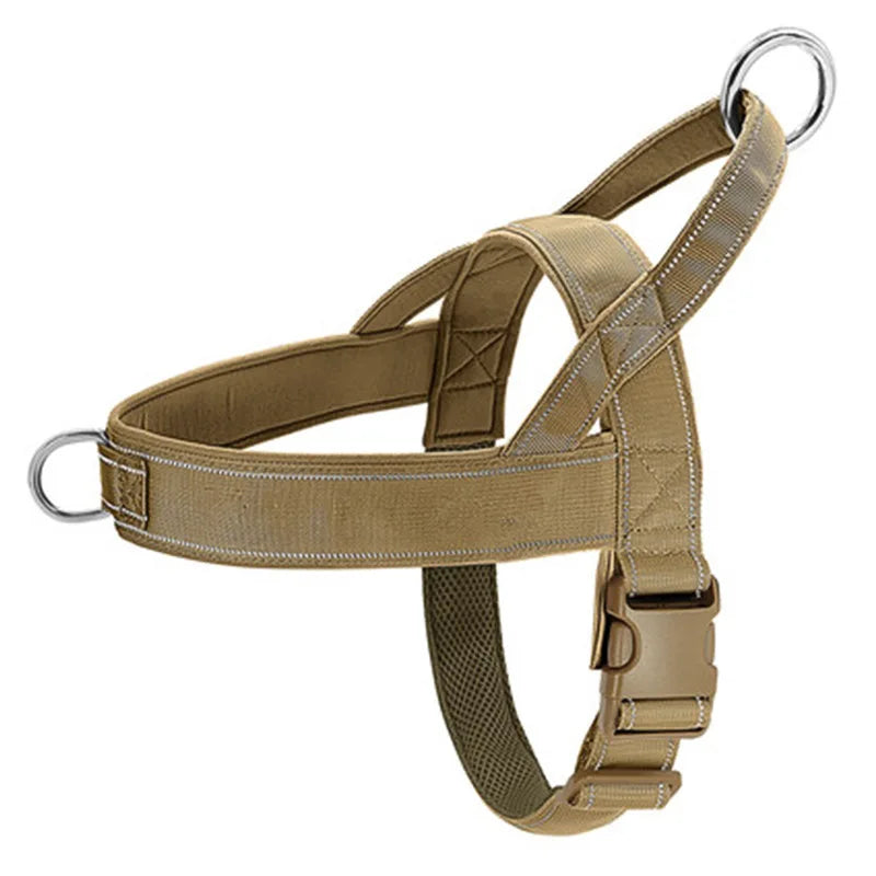 Tactical Anti-Pull Dog Harness — Adjustable No-Pull Training Vest
