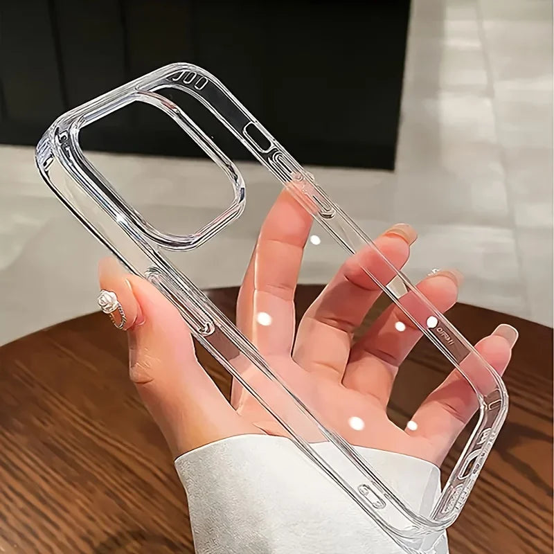 Clear Shockproof iPhone Case